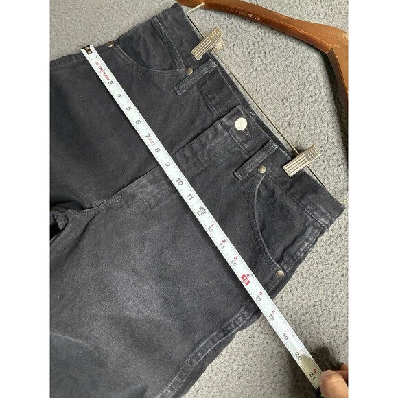 Vintage Wrangler Jeans Mens 30x34 Black Denim 933SEWK Western Cowboy Dark 14340 - Picture 12 of 15